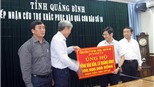Tiếp tục ủng hộ đồng bào bị lũ lụt tại Quảng Bình